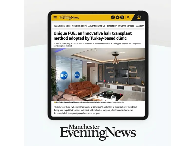 Manchester Evening News article on Istanbul Hair Center