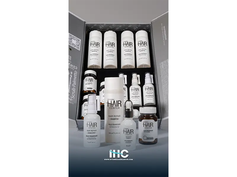 Aftercare products following hair transplantation